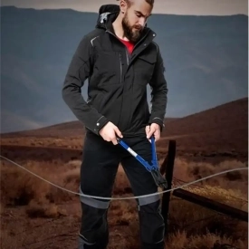 Bunda soft. R8ED+ pánská, černá